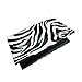 Allwon Magnetic Palette Unicorn Empty Makeup Palette with 30Pcs Adhesive Empty Palette Metal Stickers for Eyeshadow Lipstick Blush Powder (Zebra)