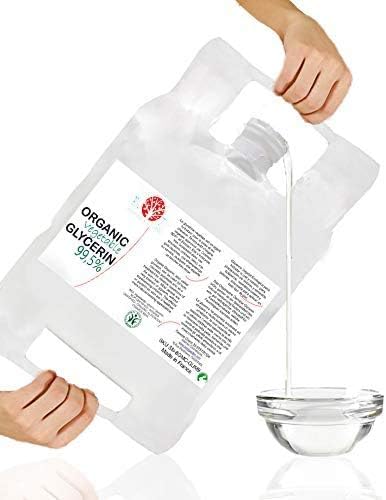 Vegetable Glycerine Certified Organic BIO Glycerol Coconut Derived 100% Natural Moisturiser Skin Hair 2 kg / 4.4 lb Premium EP/BP/USP Pharmaceutical Grade Vegan No GMO - Image 3