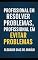 Livro Profissional em resolver problemas,profissional em evitar problemas