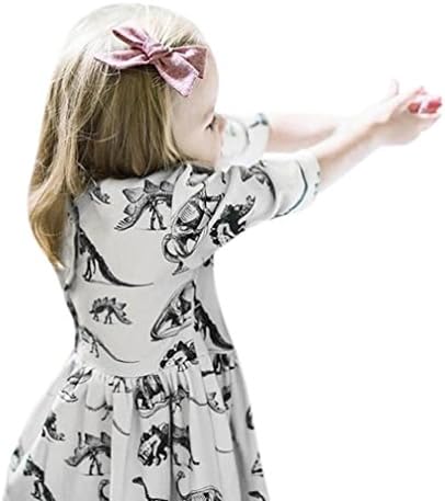 Baby Girls Dress, Xinantime Toddler Kids Print Cartoon Fox Sun Dress Clothes Outfits