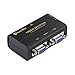 VGA Splitter, Sea Wit 2 Port Video Splitter VGA USB Powered for Screen Duplication 250MHz Bandwidth Support 1920X1440 Resolution