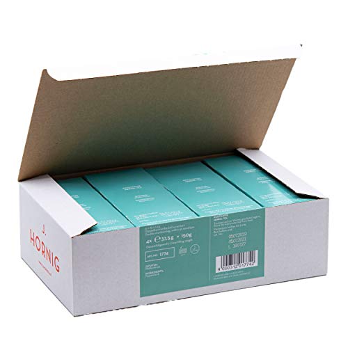 J. Hornig Pfefferminztee, 4 x 25 Packung, 100 Teebeutel, Tee im Vorratspack, natürlicher Tee mit Pfefferminze