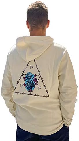 HUF WORLDWIDE Dystopia Hood Hoodie Light Grey