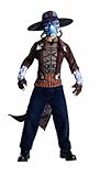 Star Wars The Clone Wars, Child's Deluxe Costume And Mask, Cad Bane Costume, Large (12-14)