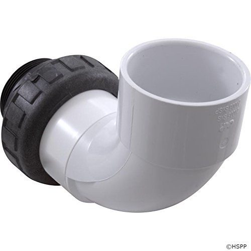 Praher 200-996 2" MPT x 2" Slip High Temperature Elbow Adapter Union with O-Ring