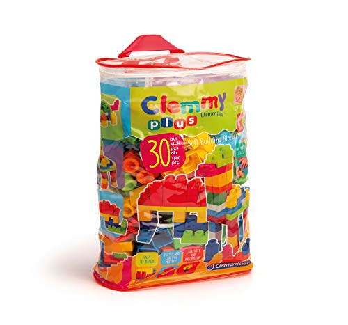 Clementoni Clemmy Plus 30 Blocks in Bag Toy - Thumbnail 5