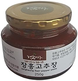 Hatkongmaru Jangheung Red pepper paste - Slow Food, Abundant Vitamin and Protein, Traditional Craftsmanship, 250g