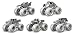 Hot Wheels Monster Jam 25th Anniversary Collection Mohawk Warrior Die-Cast Vehicle, Silver