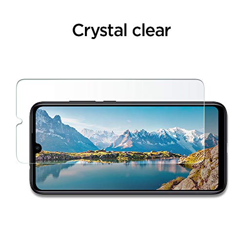 Spigen, Protector Pantalla Xiaomi Redmi Note 7 / Note 7 Pro, Compatible con Las Fundas, Transparente, Anti-Scratch, Cristal Vidrio Templado Premium - Imagen 3