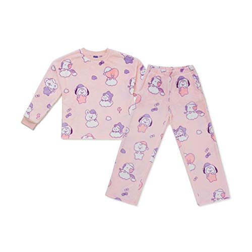 BT21 Baby Collection Soft Fleece Pajama Set Loungewear Sleepwear