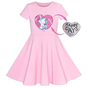 Meisjes Jurk Uil Ijsje Vlinder Pailletten Elke dag 7-14 jaren