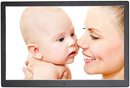 15 inch HD LED Digital Picture Frame Wide Screen Digital Album High Resolution 1280 * 800 Electronic Photo Frame with Remote Control,Black [Energy Class A]