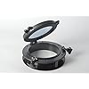 Amarine-made-Boat-Yacht-Round-Opening-Portlight-Porthole-10-Replacement-Window-Port-Hole-ABS-Clear-Tempered-Glass-Black