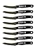 Miracle Blade World Class Professional Series Steak Knives Serrated (8 Steak Knives)