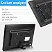 Digital Photo Frame 10 inch, Electronic Photo Frame with HD LED Display,Support USB/SD/MMC Card Playback and 1080P Photo, 1080P Video Files,Electronic Photo Frame with Infraredthumb 4