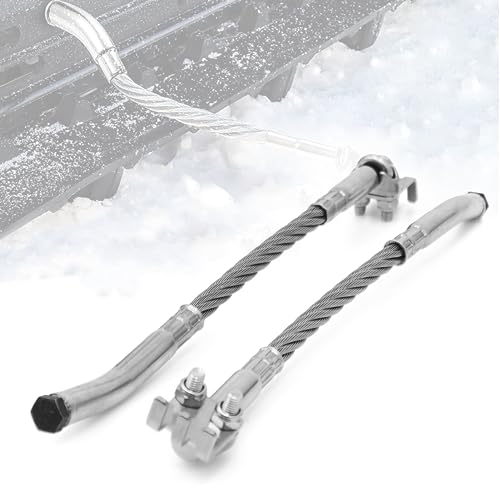 Photo 1 of LAWETA Upgraded Ice Scratchers Kit Compatible with All Reverse And Non-Reverse Gear Equipped Snowmobiles Also Recommend For Track Heights 2-1/2" And Taller - 2 PCS