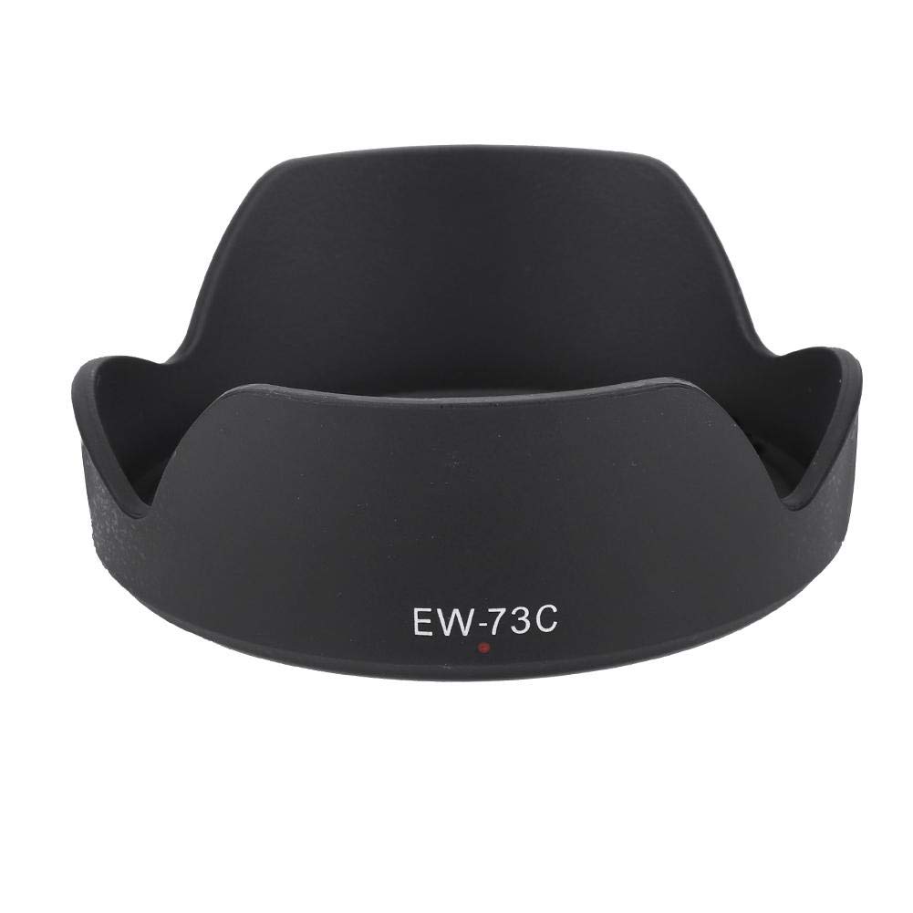 For 10-18Mm Lens Hood Lens Hood for Camera EW-73C Quality Portable Plastic Camera Lens Hood Shade for EF S 10-18mm F4.5-5.6 IS STM