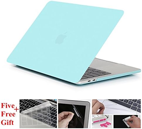 ilovo Ultra thin Pure Color Plastic Hard Sell Case Protective Cover For Apple Macbook Air with 5 Free Gift (MacBook Pro 13" (A1278), Color013)