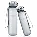 Tanluhu TALONITE Water Bottle with Leak Proof Flip Top Lid - 32 or 22 or 17 Oz - Eco Friendly & Non Toxic BPA Free Tritan Plastic Water Bottles for Gym Yoga Running Hiking Cycling and Camping