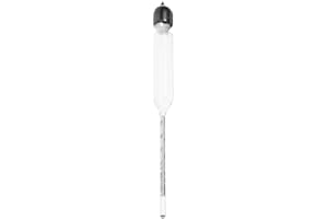 KESYOO Milk Hydrometer for Kitchen Use Glass Lactometer Milk Tester with 0-25 Density Scale