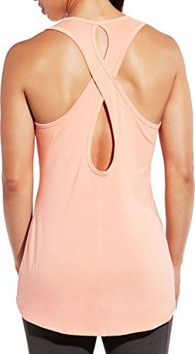 CALIA by Carrie Underwood Women's Flow Keyhole Detail Tank Top - Light Nectar, XS