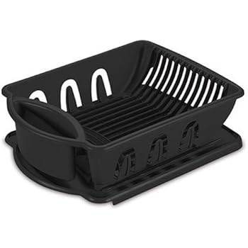 STERILITE 6219006 Ultra Sink Set, 2 Piece, Black