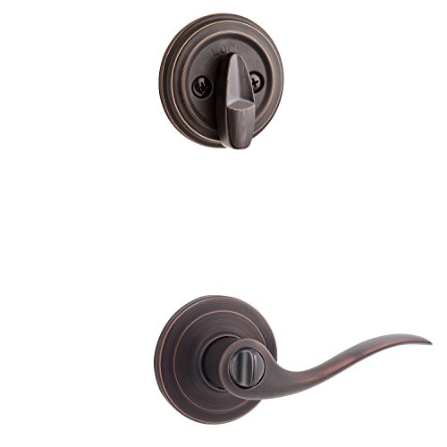 Kwikset Tustin SmartKey Combo in Venetian Bronze - Image 2