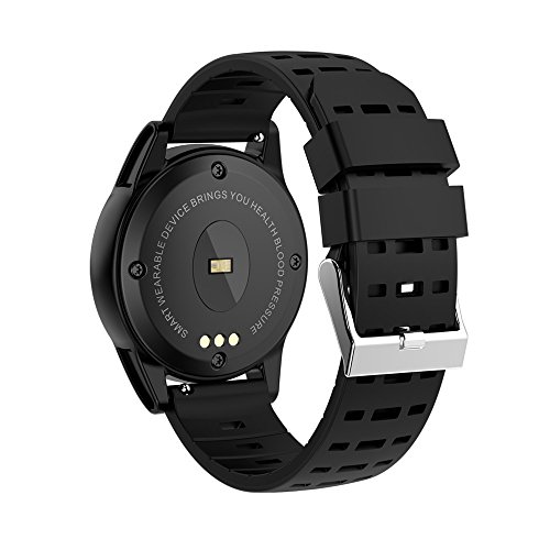 Waterproof Watch for Boys, Smart Watch Heart Rate Pedometer Outdooor R13S Bracelet Watch Multiple Fitness Modes Exercise Anti-Lost Alert (Black) - Thumbnail 7