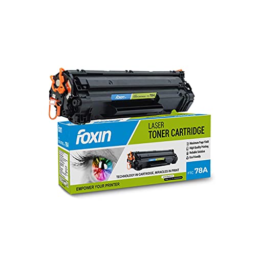 Foxin FTC 78A Laser Toner Cartridge Compatible for P1566,1606DN, LBP-6200D,6230DW (Black)