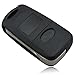 NEVERLAND 3 Buttons Remote Flip Entry Key Fob Case Shell Uncut Blank Blade for KIA Soul 2010-2011 2012 2013