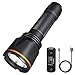 TACKLIFE Cree LED USB Rechargeable Flashlight Portable -1300 Lumens Super Bright Light, 6 Modes, 5000mAh (26650 Battery), IP68 Waterproof, for Camping Hiking Emergency