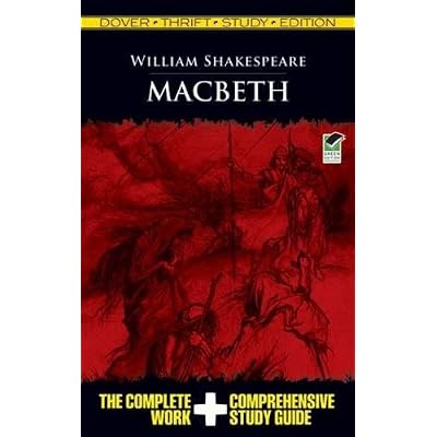 Macbeth (Dover Thrift Edition) – William Shakespeare, Trade Paperback, Very Good