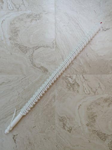 TDVS Flexible Dryer Vent Cleaner Brush 30 inches long &amp; Refrigerator Condenser Coil Brush Dryer Lint Remover Brush - Made in the USA