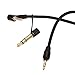 Upgrade Version Replacement Headphone Audio Cable Cord Line for Cowin E7 E8 E-7 E-8/Avantree Audition PRO APTX APTX-LL NFC Headphones Black 6FT/180cm-200CMthumb 1