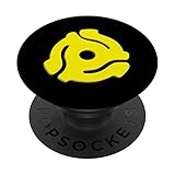 Vintage 45 RPM Record Adapter Turntable Yellow