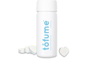 tofume - Effervescent Bathroom Air Freshener - Fresh Rosemary - Toilet Deodorizer, Bathroom Odor Eliminator, Toilet Freshener, Flushable Air Freshener Toilet Tablets, 1 Pack (30 Tablets)