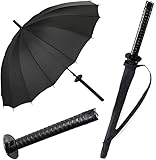 Timiwis Samurai Umbrella Creative Semi-Automatic