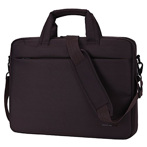 Laptop Shoulder Bag, Youpeck 17.3 Inch Notebook Briefcase Messenger Bag Computer Case for Dell Alienware / Macbook / Lenovo / HP , Travelling, Business, College and Office - Black