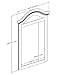 South Shore Summer Traditional Wall Mirror, Vanilla Cream