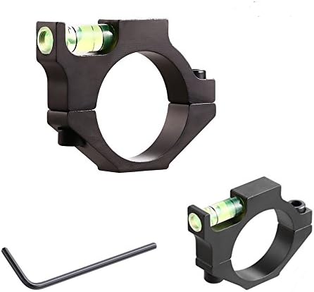 Anti-cant Bubble Level Fit With 1 inch/30mm Tube Rifle Scope for Long-Range Shooting (2 pack)