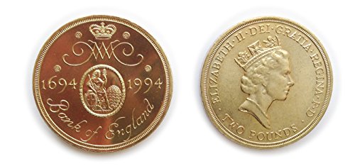 Stampbank Coins for Collectors - Uncirculated British 1994 Tercentenary of The Bank of England Two Pounds £2 Coin / Great Britain