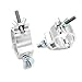 Truss Hook Clamp JFDWOPHT 4PCS Heavy Duty 2 Inch O Stage Light Hook Clamp/Truss Clamps/Moving Head Light Par Light Spotlight Truss Kit/ Aluminum Alloy Finish/ Wrap Around Clamp