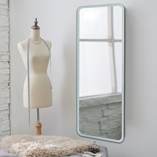 Hans&Alice LED Backlit Mirror Illuminated Full Length Wall Mount