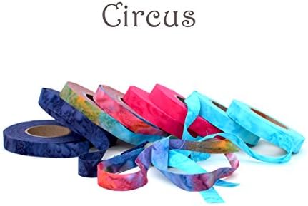 Color Crazy Fabric Strip Collections - 1/2"W, 180 YDS (Circus)