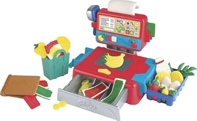 Hasbro Registratore di Cassa Playset con Suoni Divertenti, Accessori e 4 Colori di Pasta da Modellare