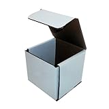 The Packaging Wholesalers 4 x 4 x 4-Inch Inches Corrugated Mailer, 50-Count (BSM444)