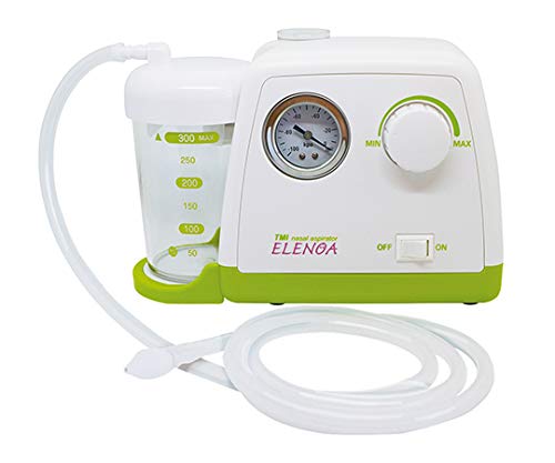 電動鼻水吸引器　鼻水吸引器　鼻吸い器　電動鼻水・たん吸引器 ELENOA エレノア 【医療機関使用モデル】0歳児から使用可　痰吸引可（別売「吸引カテーテル」必要）商品画像