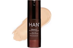 HAN Skincare Cosmetics Serum CC with SPF 30 I Vegan I Cruelty-Free I Waterless (Shade 1.5)