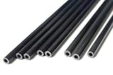 5mm Round Carbon Fiber Wing Tube 5mmx3mmx500mm (pultrusion) for Quadcopter, RC Airplanes(8 pcs)