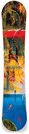 Aloha Schubert All Mountain Snowboard, Orange Multi, 63" - 160cm